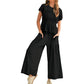 🍂Autumn Sales 49% OFF🔥Women’s Pleated Top & Wide-Leg Pants Set
