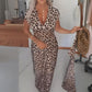 ⏳Off-Season Special Sale 50% OFF⏰Women's V-Neck Leopard Print Dress