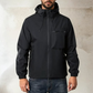 🔥LAST DAY SALE- 49% OFF⛰️Men's Plain Waterproof Windproof Drawstring Zip Up Hooded Jacket