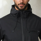 🔥LAST DAY SALE- 49% OFF⛰️Men's Plain Waterproof Windproof Drawstring Zip Up Hooded Jacket