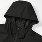 🔥LAST DAY SALE- 49% OFF⛰️Men's Plain Waterproof Windproof Drawstring Zip Up Hooded Jacket