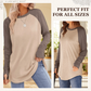 🍂🎉Autumn Hot Sale 49% OFF🔥Women's Casual Long Sleeve Round Neck Top