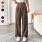 🏆2026 New Style 70% OFF💝Women's High Waisted Straight Leg Work Trousers with Side Pockets -✨Smart & Casual Look for Office and Beyond