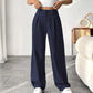 🏆2026 New Style 70% OFF💝Women's High Waisted Straight Leg Work Trousers with Side Pockets -✨Smart & Casual Look for Office and Beyond