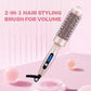 💇‍♀️✨Last Day Sale 49% OFF💥Refuse collapse Fluffy styling comb Negative Ion Single Thermal brush