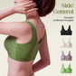 ⏳LAST WEEK SALE -ONLY £6.99!!!💚💐Front-Clasp Wire-Free Seamless Bra - Ultra-Soft Support with All-Day Comfort for a Smooth Silhouette 🌸✨