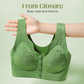 ⏳LAST WEEK SALE -ONLY £6.99!!!💚💐Front-Clasp Wire-Free Seamless Bra - Ultra-Soft Support with All-Day Comfort for a Smooth Silhouette 🌸✨