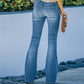 ✨Hot Sales - 49% OFF👖Vintage Button Fly High Waist Flare Leg Jeans
