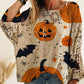 🎃Halloween  Sale -50% OFF👻Women's Halloween Loose Fit Batwing Knit Sweater