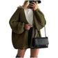 🍂LAST DAY SALE 70% OFF👍✨Women's Oversized Cardigan Sweater Fall Long Lantern Sleeve Knit Open Front Lightweight Sweater Knitwear Tops