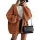 🍂LAST DAY SALE 70% OFF👍✨Women's Oversized Cardigan Sweater Fall Long Lantern Sleeve Knit Open Front Lightweight Sweater Knitwear Tops