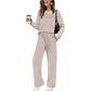 🥳2026 HOT SALE 70% OFF🥳💞50K+ SOLD!✨Women's Crew Neck Top & Drawstring Pants Set