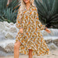 💖LAST DAY SALE 50%OFF💃Women's Long Sleeve V Neck Bohemian Midi Dress