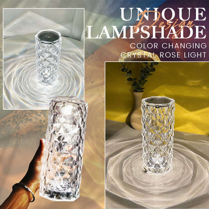 🎅Christmas Gift 49% OFF🎁Touching Control Rose Crystal Lamp
