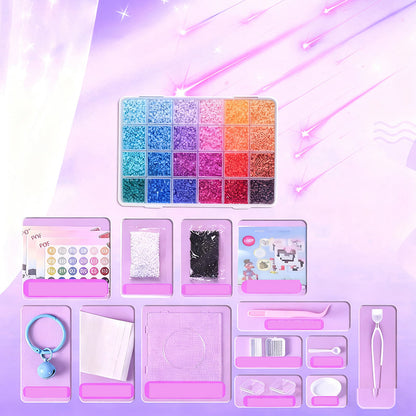 🎨49% OFF!🎁COMPLETE CRAFT KIT - 96 Colors with Storage Case, Perfect for Kids' Art Projects and Creative Development, Ideal Christmas Gift 👧✂️