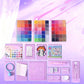🎨49% OFF!🎁COMPLETE CRAFT KIT - 96 Colors with Storage Case, Perfect for Kids' Art Projects and Creative Development, Ideal Christmas Gift 👧✂️