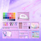🎨49% OFF!🎁COMPLETE CRAFT KIT - 96 Colors with Storage Case, Perfect for Kids' Art Projects and Creative Development, Ideal Christmas Gift 👧✂️