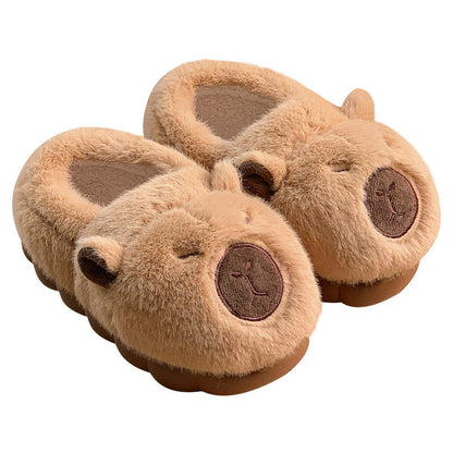 🎅Christmas Gift idea £10.99!!🎁—🐾Warm Indoor Non-Slip Capybara Slippers