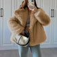 💖LAST DAY SALE 50% OFF!!⏳50K+ SOLD! 🎁✨Women's Luxury Fluffy Short Coat