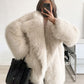 💖LAST DAY SALE 50% OFF!!⏳50K+ SOLD! 🎁✨Women's Luxury Fluffy Short Coat