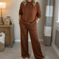 ⏳Limited-time 50% off⏰Women's Glitter Pullover Sweater & Pants 2-Piece Set👚👖