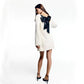 💖LAST DAY SALE 50% OFF✨Long Sleeve Loose Sequined Tie-back Dress