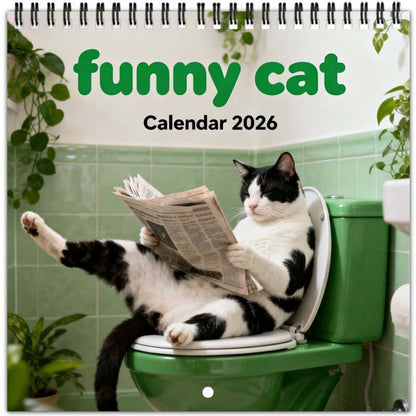 😻📆New Year Hot Sale 49% OFF🔥💥-2026 Fun Animal Wall Calendar - 12 Months