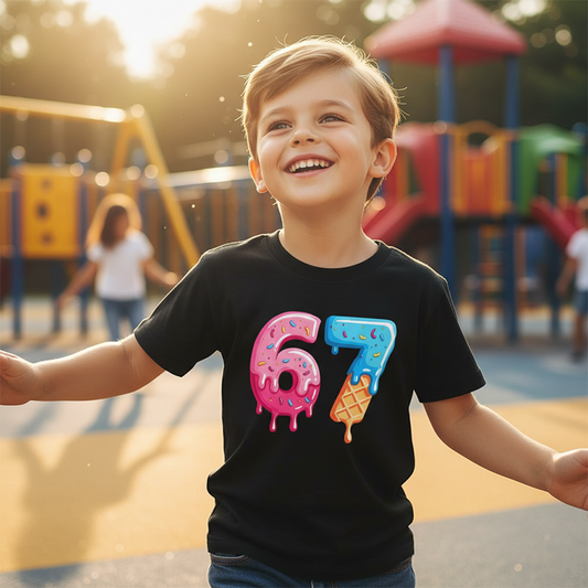 🌟New Year Sale 50% OFF🎁Children's 67 Printed Short-Sleeve T-Shirt