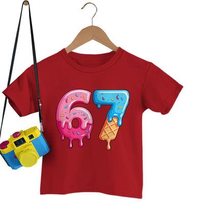 🌟New Year Sale 50% OFF🎁Children's 67 Printed Short-Sleeve T-Shirt