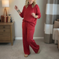 ⭐Time-Limited Special 70% Off⏰Women's Glitter Pullover Sweater & Pants 2-Piece Set