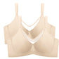 🏆 Last Day Special Price £9.99! 💐Women's Elegant Sheer Full Coverage Plus Size Bra