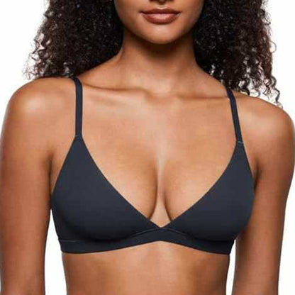 ⏳Last Day Special Sale 50% OFF💥Women's Inbarely Triangle Bralette Plunge Unlined Seamless Bra