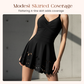👙2026 NEW TYPE 50% OFF✨Women's Tummy Control Skirted Swimsuit