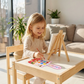 👍💥Valentines Day Gifts 50% OFF🎁Kids Mini Canvas & Easel Mini Watercolor Paint Set