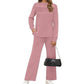 🔥LAST DAY SALE 60% OFF👍✨2026 New Women's Mock Neck Long Sleeve Lounge Set