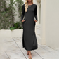🆕 2026 New Trend 50% OFF💃Women's Loose Split Long Sleeve T-Shirt Dress | Effortless Daily Chic ✨