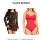 💃2026 New Arrivals 50% OFF🐆💥Women's Leopard Print Long Sleeve Slim Fit Dress👍 ✨Elegant Ruffle Hem Short Skirt, Bodycon Mesh Sleeves