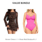 💃2026 New Arrivals 50% OFF🐆💥Women's Leopard Print Long Sleeve Slim Fit Dress👍 ✨Elegant Ruffle Hem Short Skirt, Bodycon Mesh Sleeves