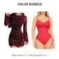 💃2026 New Arrivals 50% OFF🐆💥Women's Leopard Print Long Sleeve Slim Fit Dress👍 ✨Elegant Ruffle Hem Short Skirt, Bodycon Mesh Sleeves
