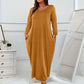 🔥Last Day Special 49% OFF💃Women's Solid Color Loose-Fitting Dress with Pockets
