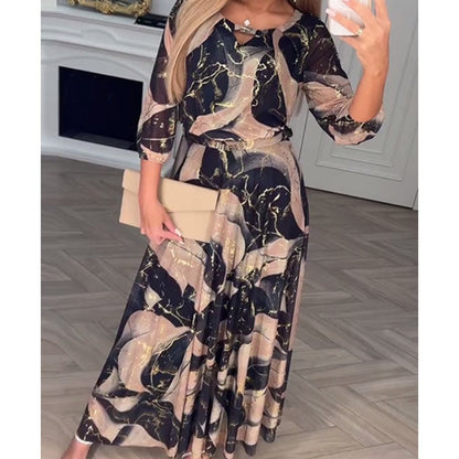 💥LAST DAY SALE 60% OFF💃Women's Printed Maxi Dress