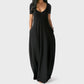 💃Spring Sale 50% OFF⏳Women's Round Neck Short Sleeve Casual Soft Fabric Long Dress