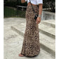 👗💥Last Day Special Sale 49% OFF💃Women High Waisted Leopard Slim Fit Long Skirt