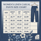 👖LIMITED TIME 70% OFF! 🌿Women's Cotton-Linen Blend Cropped Pants – Wide Leg, Elastic Waist, Pockets🌱