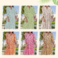 ⏳Limited-time Sale 50% OFF👗Women's 2026 V-Neck Long Puff Sleeve Bohemian Floral Dress