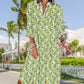 ⏳Limited-time Sale 50% OFF👗Women's 2026 V-Neck Long Puff Sleeve Bohemian Floral Dress