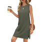 🌈2026 Summer Hot Sale 50% OFF!✨🌻Women's Casual Summer Sundresses Sleeveless Tank Dress