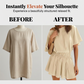 Women’s Casual Short Sleeve Elastic Waist Loose Flowy Mini Skirt Dress