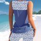 💗LAST DAY SALE 50% OFF- Miraclesuit Women's Tummy Control Tankini Set with Built-In Bra – Flattering Boho Swimwear with Shorts🔥GB