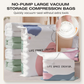 🥳LAST DAY BUY 2 GET 1 FREE!!💞50K+ SOLD!🧳💨 50% OFF! No‑Pump Vacuum Storage Bags – Press & seal, no pump needed. Saves 80% space, keeps clothes dry & dust‑free. Perfect for bulky bedding & off‑season gear. 🛏️🗄️